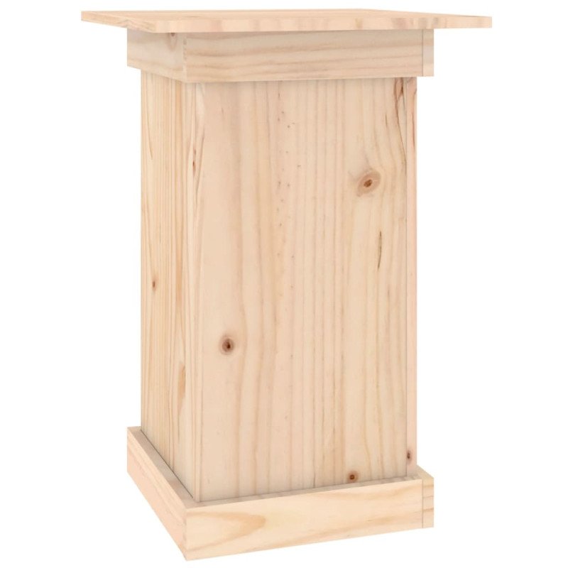 vidaXL Stojan na kvetiny 40x40x60 cm masívna borovica