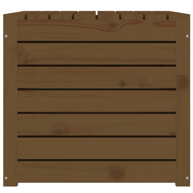 vidaXL Záhradný box medovohnedý 101x50,5x46,5 cm masívna borovica