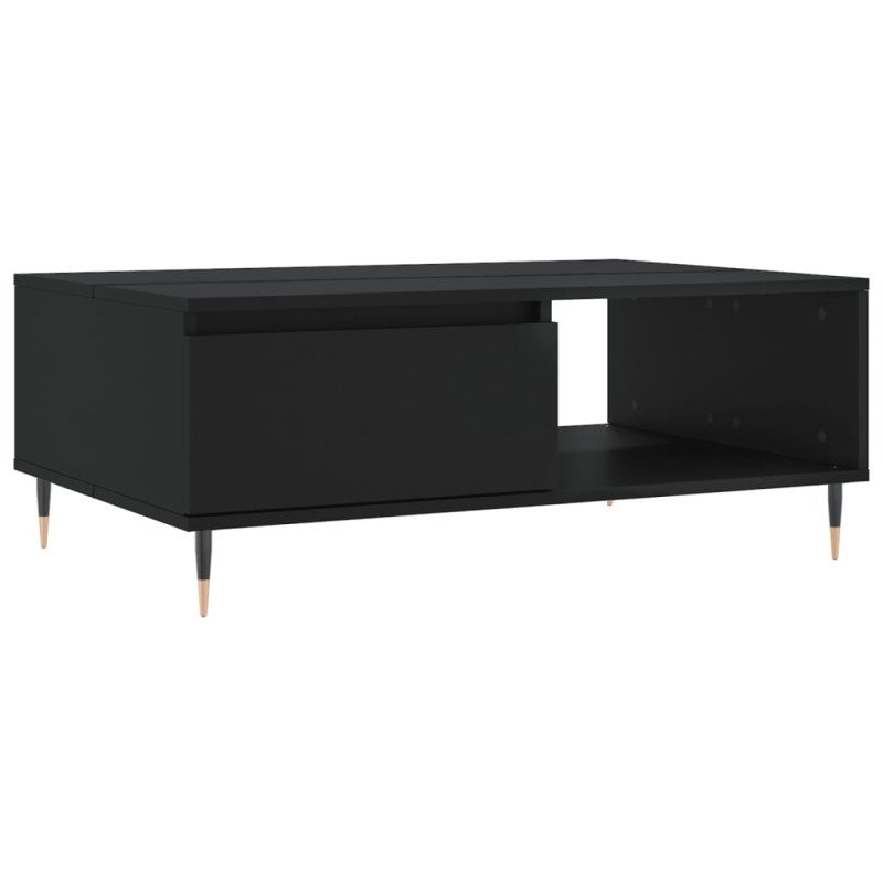 vidaXL Konferenčný stolík čierny 90x60x35 cm kompozitné drevo