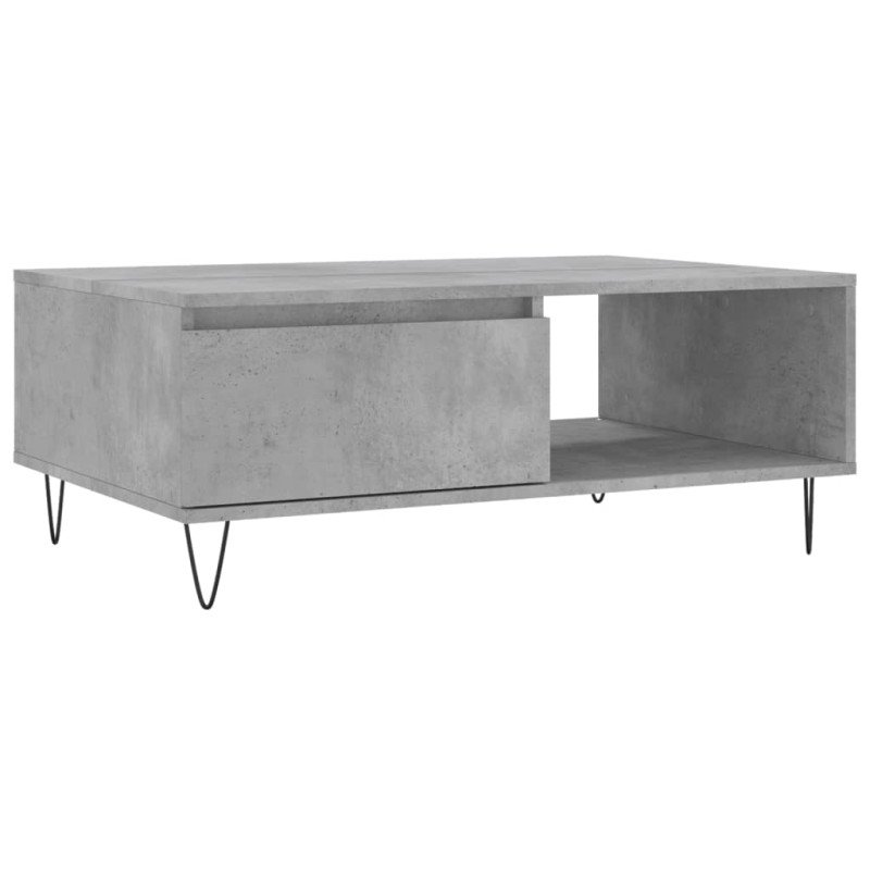 vidaXL Konferenčný stolík betónovo sivý 90x60x35 cm kompozitné drevo
