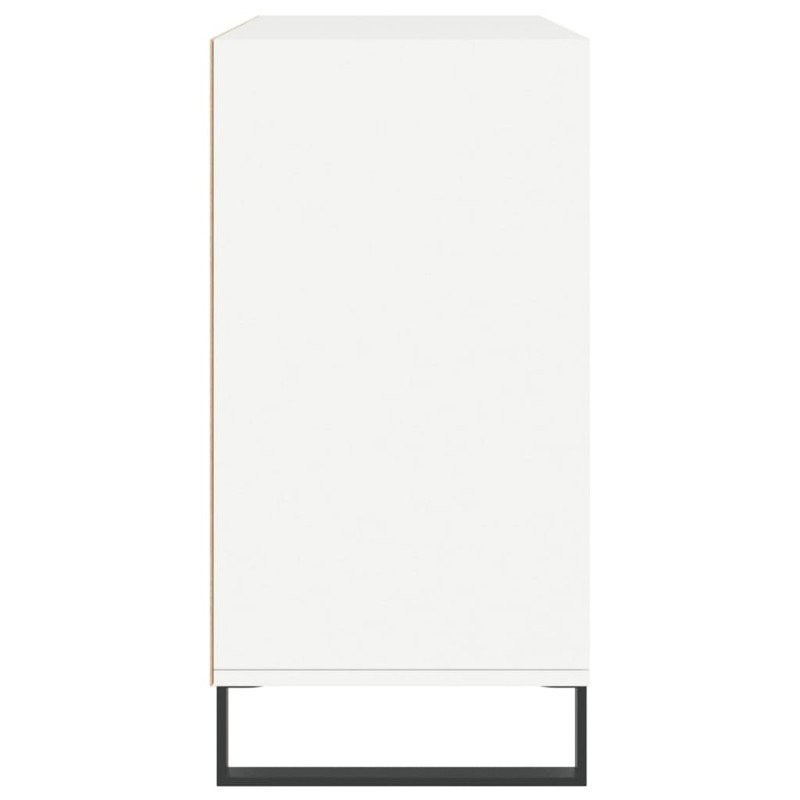 vidaXL Komoda, biela 103,5x35x70 cm, kompozitné drevo