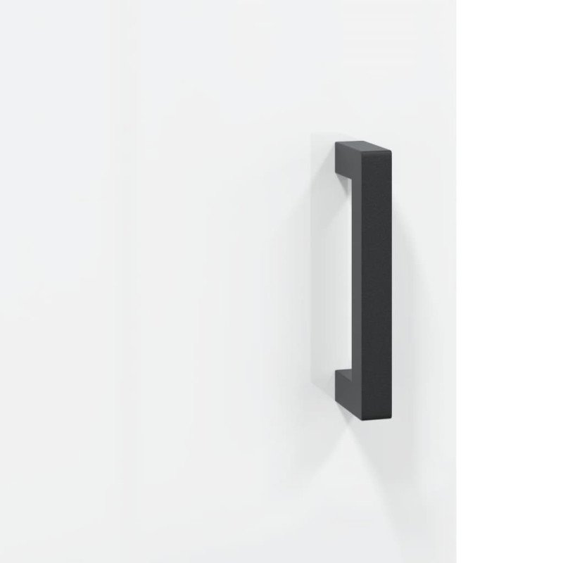 vidaXL Komoda, lesklá biela 100x36x60 cm, kompozitné drevo