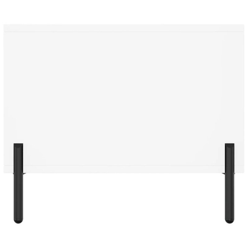 vidaXL Konferenčný stolík biely 90x50x40 cm kompozitné drevo