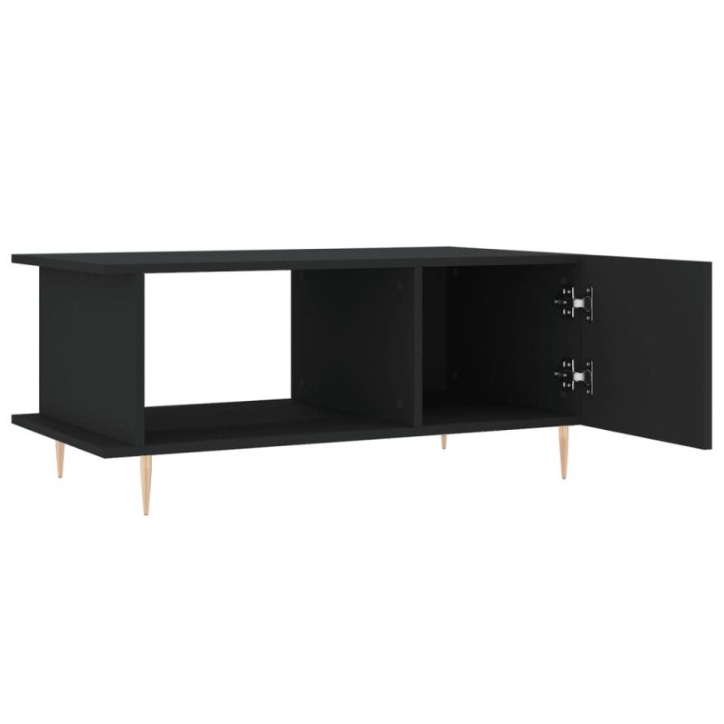 vidaXL Konferenčný stolík čierny 90x50x40 cm kompozitné drevo