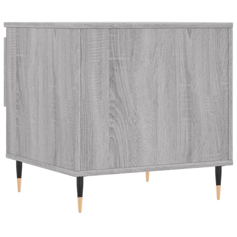 vidaXL Konferenčný stolík sivý sonoma 50x46x50 cm kompozitné drevo
