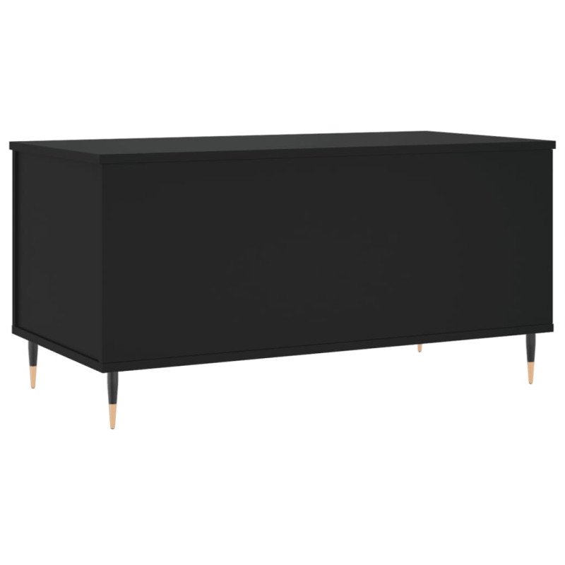 vidaXL Konferenčný stolík čierny 90x44,5x45 cm spracované drevo