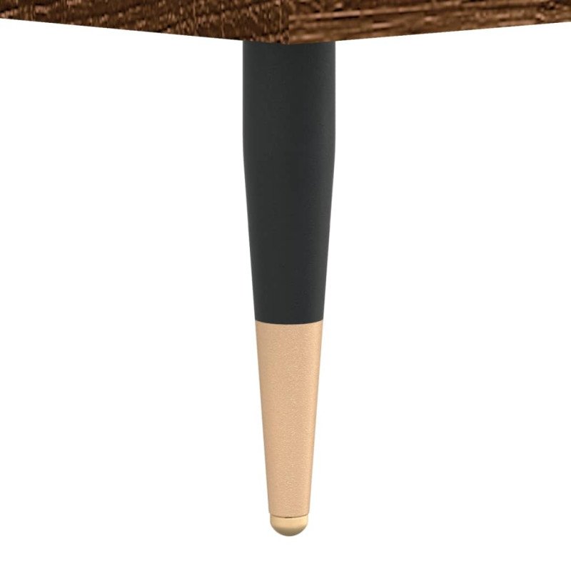vidaXL Konferenčný stolík hnedý dub 90x44,5x45 cm spracované drevo