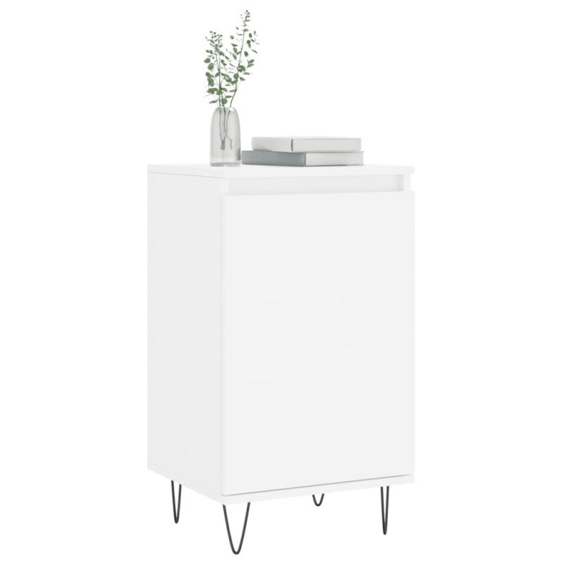 vidaXL Komody 2 ks biele 40x35x70 cm kompozitné drevo
