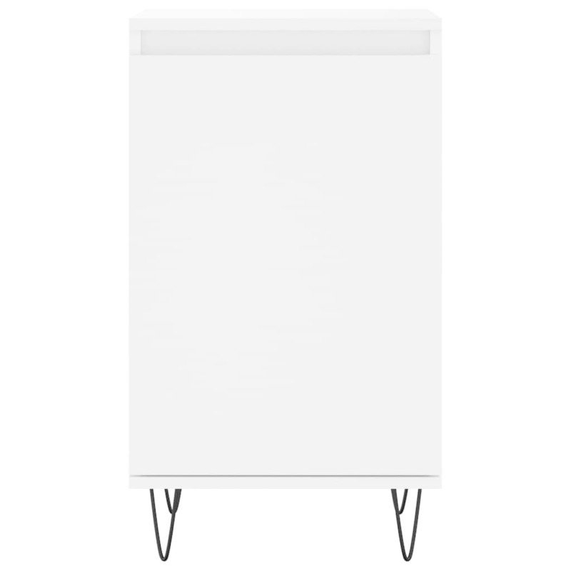 vidaXL Komody 2 ks biele 40x35x70 cm kompozitné drevo