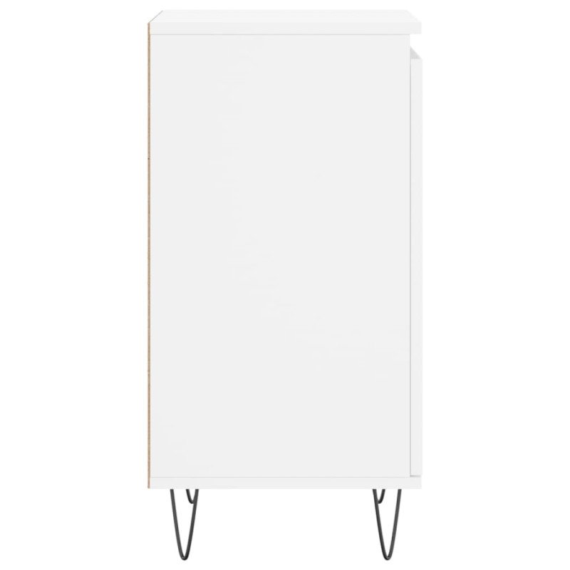 vidaXL Komody 2 ks biele 40x35x70 cm kompozitné drevo