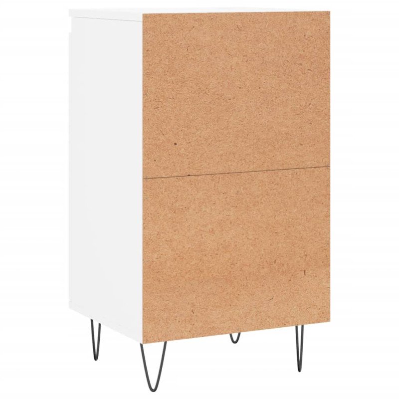 vidaXL Komody 2 ks biele 40x35x70 cm kompozitné drevo