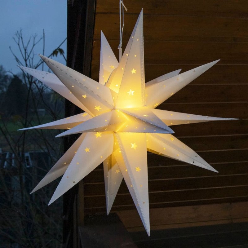 HI LED lampáš vianočná hviezda 58 cm