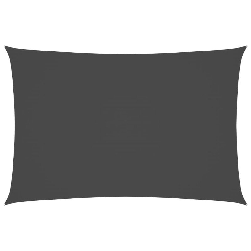 vidaXL Tieniaca plachta, oxford, obdĺžniková 2x4 m, antracit 