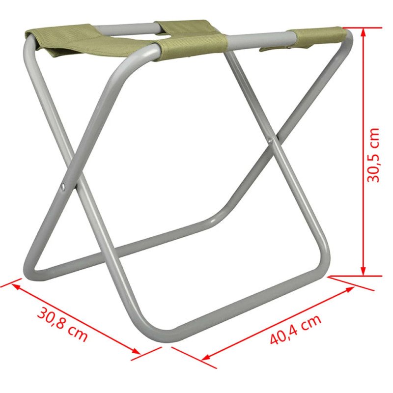 Esschert Design Záhradná stolička s taškou na náradie sivá GT85