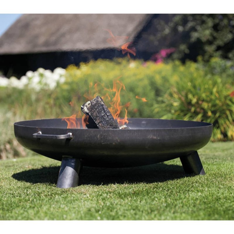 RedFire Oceľová misa na oheň "Salo", čierna, 80 cm, 81020