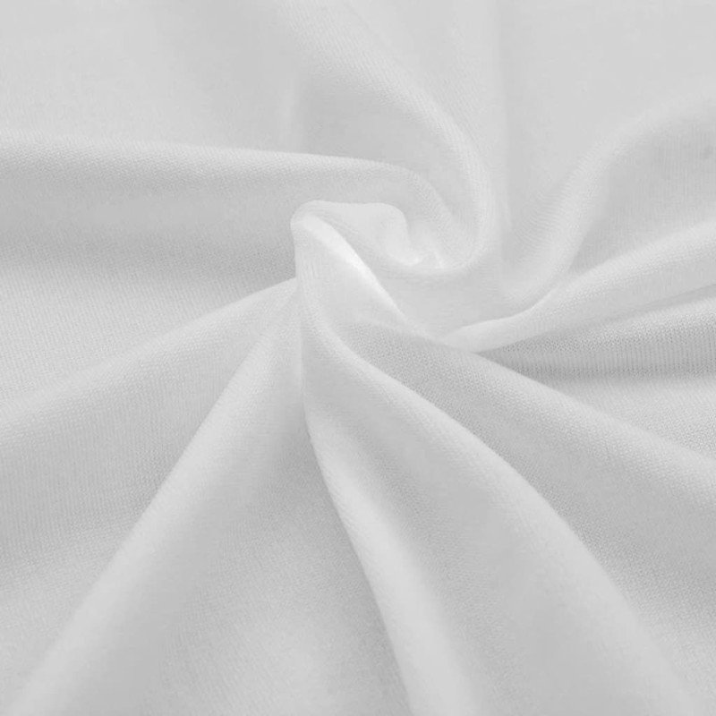 vidaXL Naťahovací návlek na stôl, 2 ks, 120x60,5x74 cm, biely