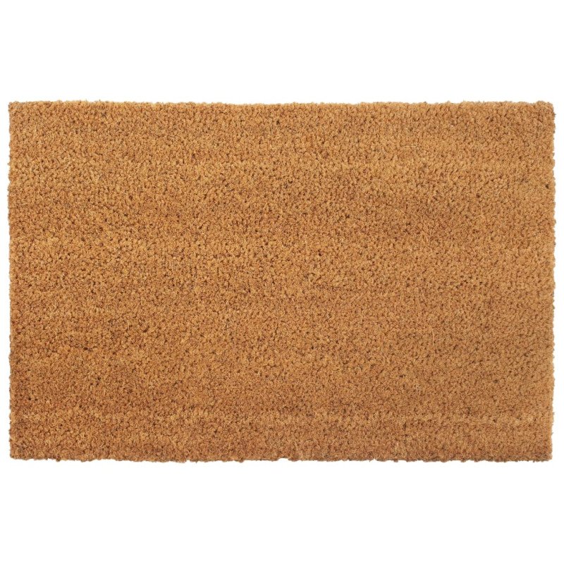 vidaXL Rohožky, 2 ks, kokosové vlákno, 24 mm, 40x60 cm, prírodná farba