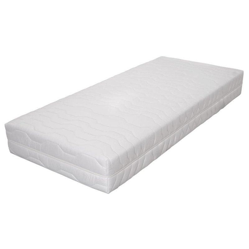 vidaXL Matrac 100x200 cm, 7-zónový, taštičkové pružiny 20 cm, H3 