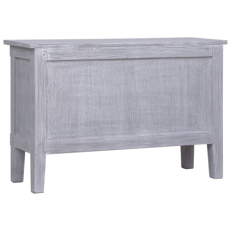 vidaXL Príborník s 2 zásuvkami 90x30x60 cm masívne mahagónové drevo