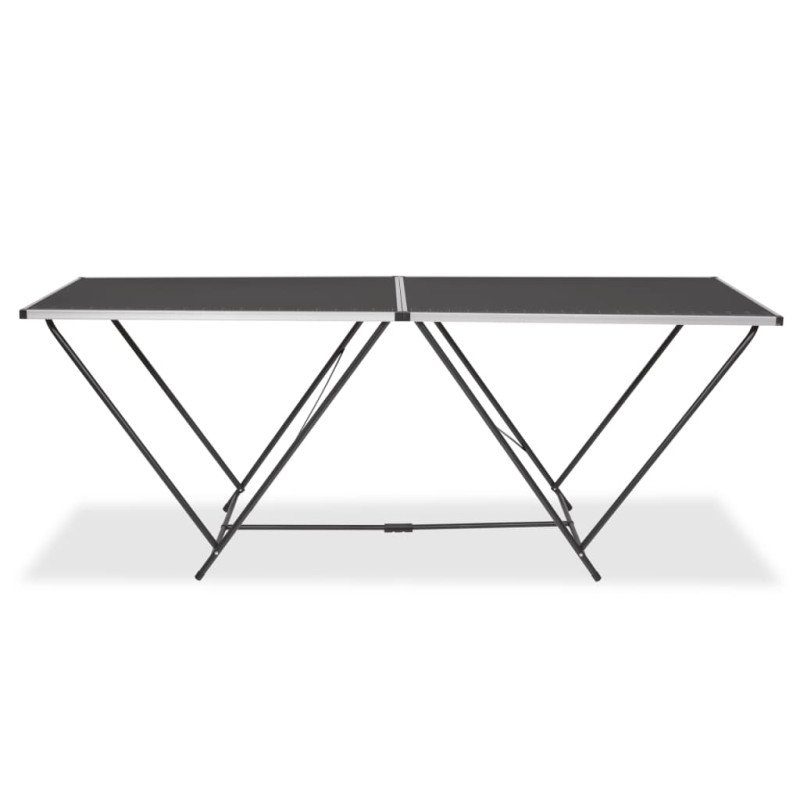 vidaXL Skladací tapetovací stôl, MDF a hliník 200x60x78 cm