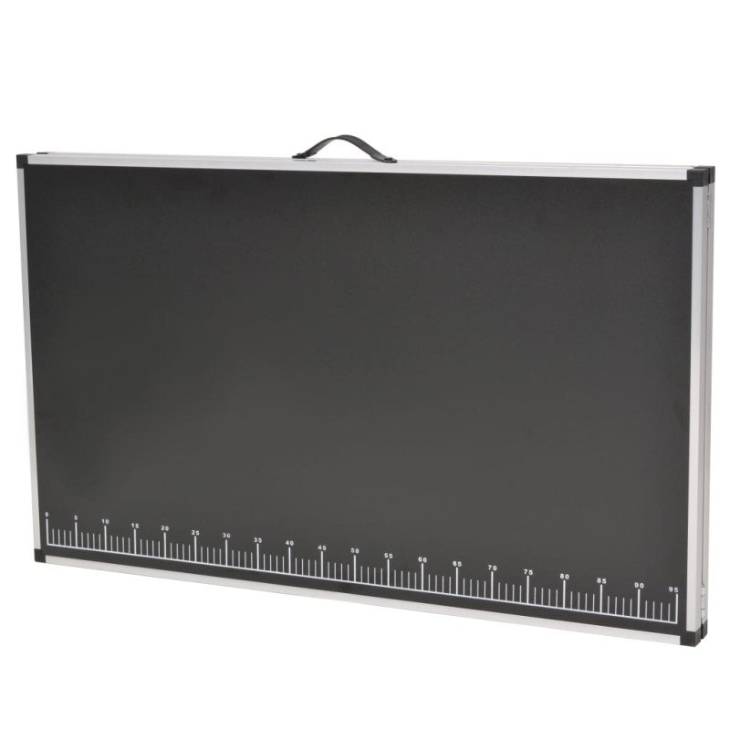 vidaXL Skladací tapetovací stôl, MDF a hliník 200x60x78 cm