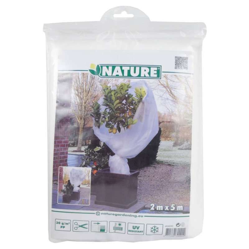  Nature Zimný flísový poťah 30 g/m² biely 2x5 m