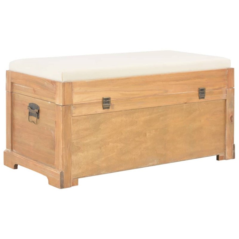 vidaXL Úložná truhlica s vankúšom 80x40x40 cm MDF