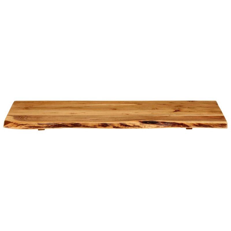 vidaXL Doska na kúpeľňovú skrinku, akáciový masív 100x52x2,5 cm