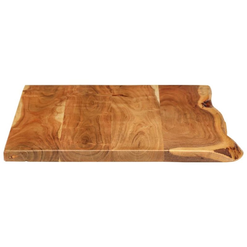 vidaXL Doska na kúpeľňovú skrinku, akáciový masív 100x52x2,5 cm