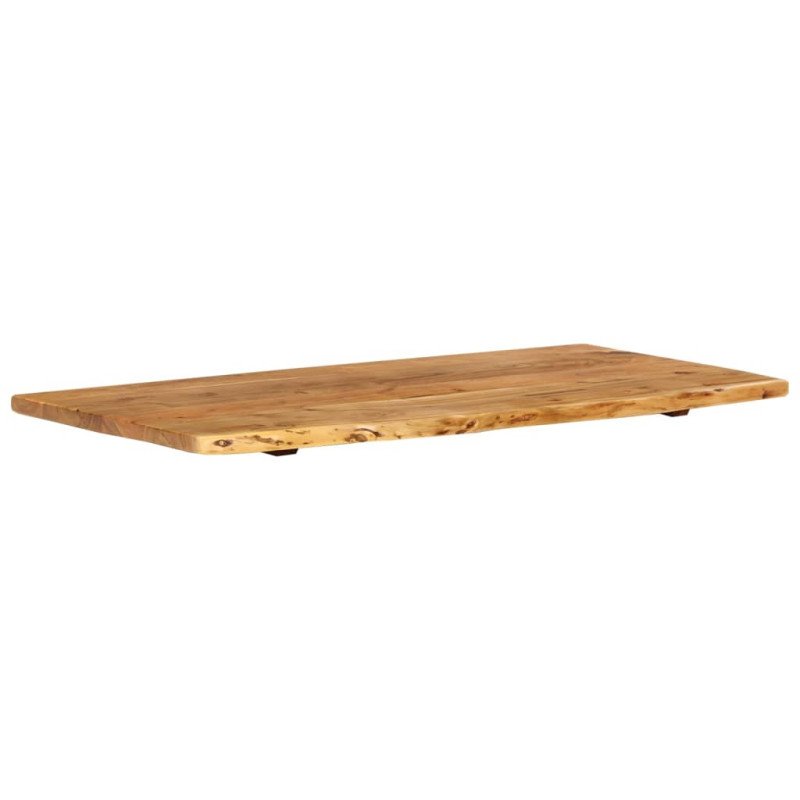 vidaXL Doska na kúpeľňovú skrinku, akáciový masív 100x52x2,5 cm