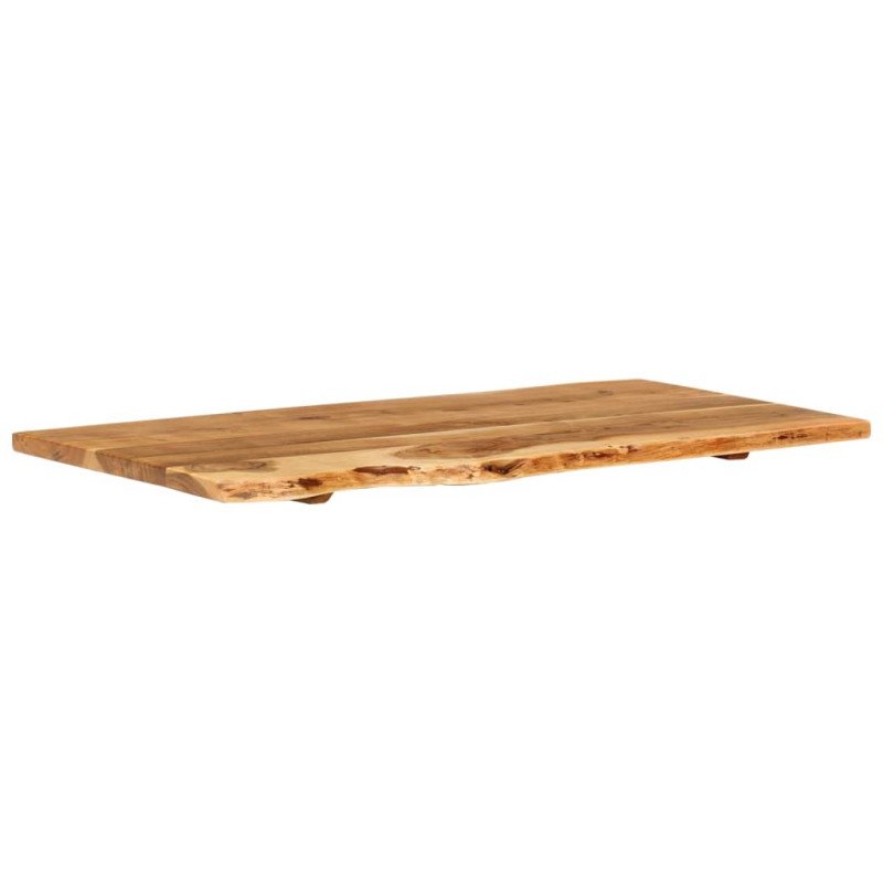 vidaXL Doska na kúpeľňovú skrinku, akáciový masív 100x52x2,5 cm
