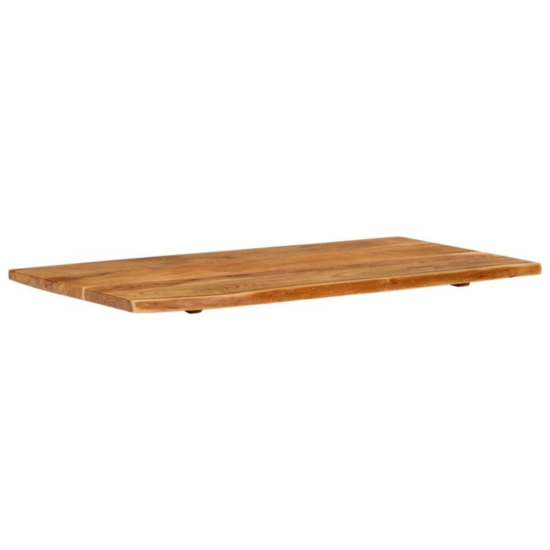 vidaXL Doska na kúpeľňovú skrinku, akáciový masív 100x52x2,5 cm