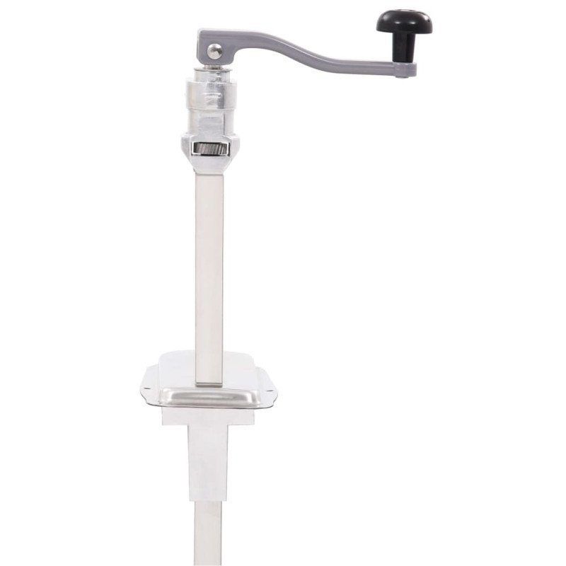 vidaXL Otvárač na konzervy strieborný 70 cm hliník a nehrdzavejúca oceľ