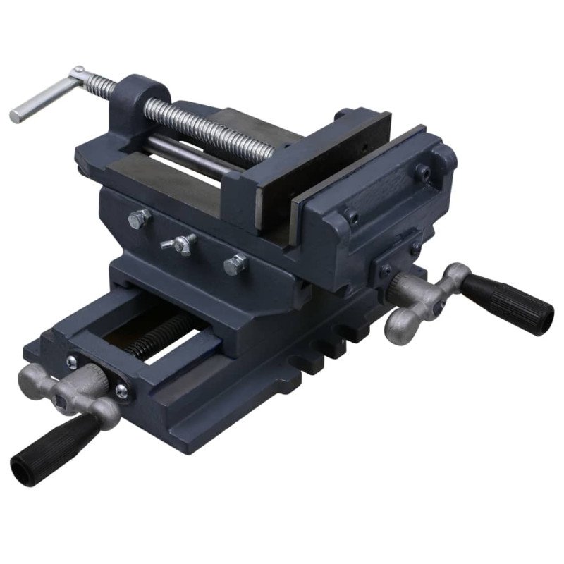 vidaXL Ručne ovládaný posuvný zverák na vŕtanie 127 mm