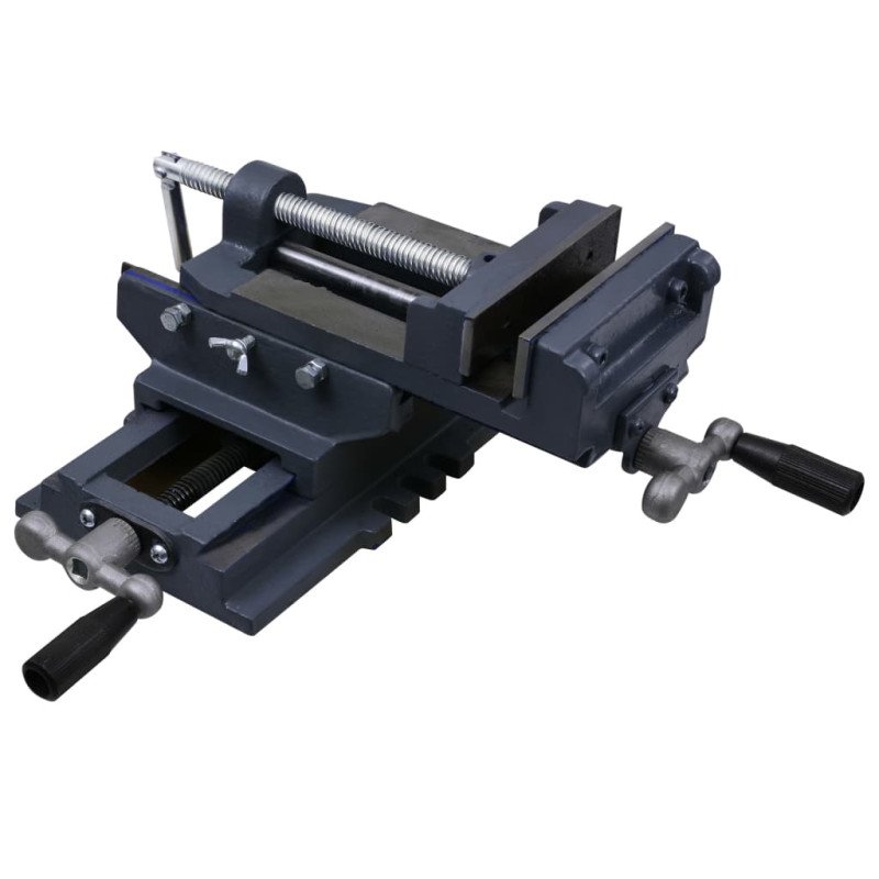 vidaXL Ručne ovládaný posuvný zverák na vŕtanie 127 mm