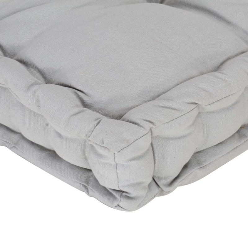 vidaXL Podložka na paletový nábytok 120x80x10 cm, sivá