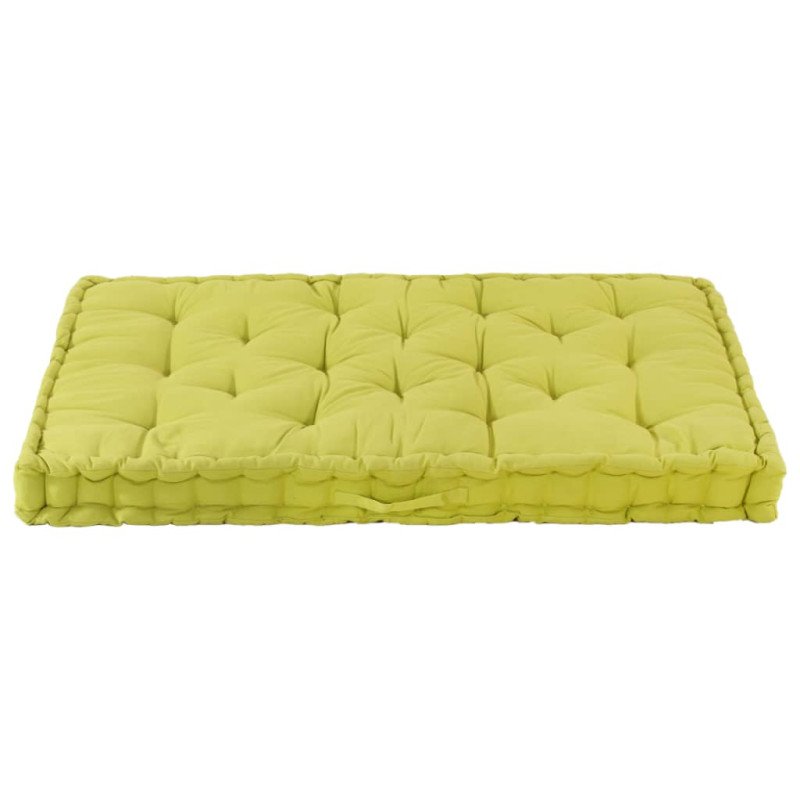 vidaXL Podložka na paletový nábytok 120x80x10 cm, zelená