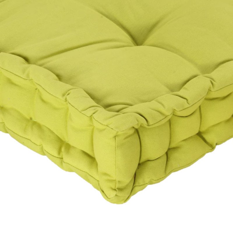 vidaXL Podložka na paletový nábytok 120x80x10 cm, zelená