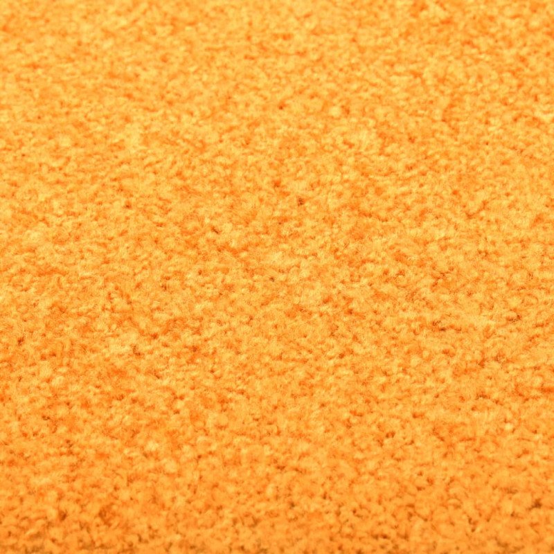 vidaXL Rohožka, prateľná, oranžová 60x180 cm