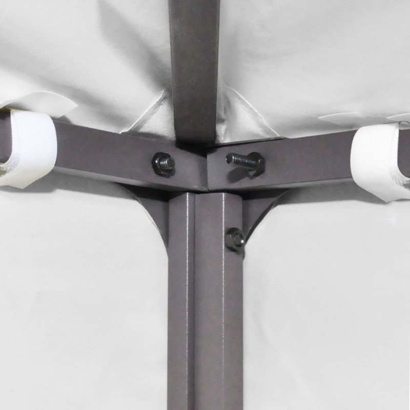 vidaXL Strieška na altánok 270 g/m², 4x3 m, biela