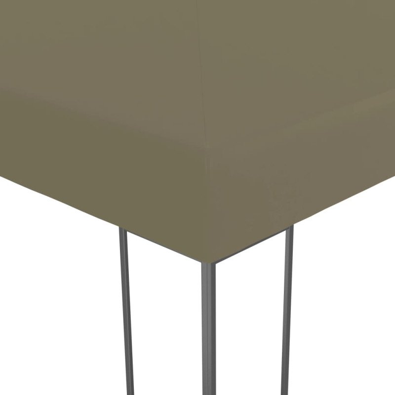 vidaXL Záhradný stan 3x3 m, sivohnedý 180 g/m²