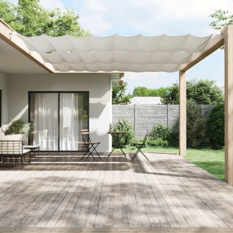 vidaXL Vertikálna markíza biela 180x1000 cm oxfordská látka
