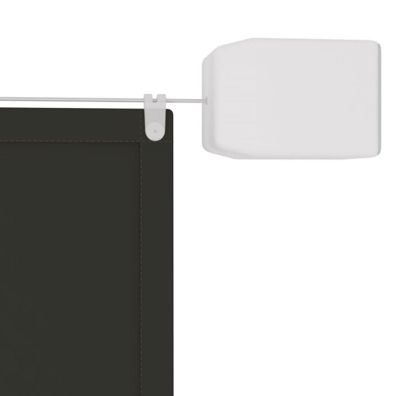 vidaXL Vertikálna markíza antracitová 100x360 cm oxfordská látka