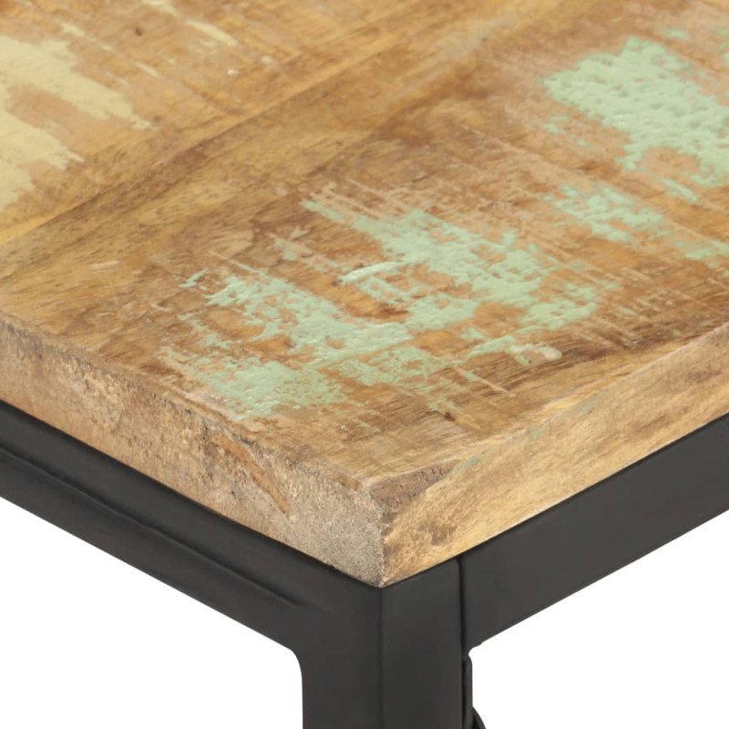 vidaXL Konferenčný stolík 110x60x35 cm, recyklovaný masív