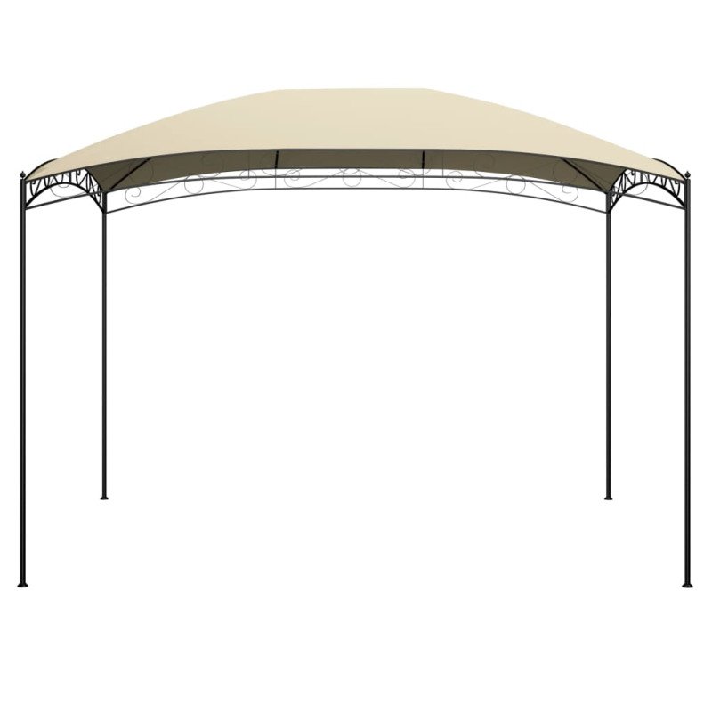 vidaXL Altánok 3x4x2,65 m krémový 180 g/m²