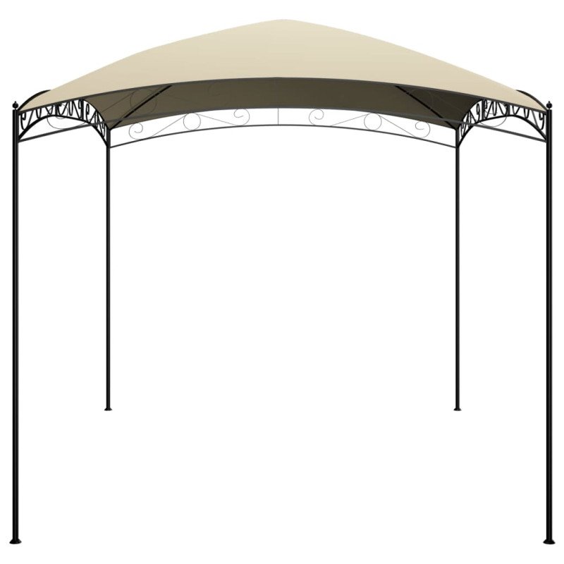 vidaXL Altánok 3x4x2,65 m krémový 180 g/m²
