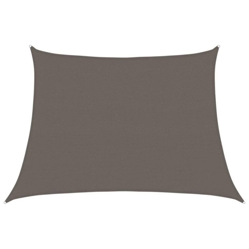vidaXL Tieniaca plachta 160 g/m² antracitová 4/5x3 m HDPE