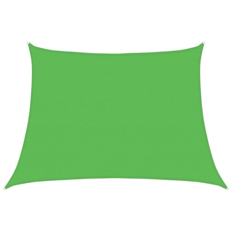 vidaXL Tieniaca plachta 160 g/m² svetlozelená 4/5x3 m HDPE