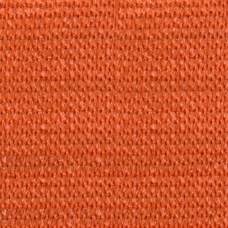 vidaXL Tieniaca plachta 160 g/m² oranžová 3,6x3,6 m HDPE