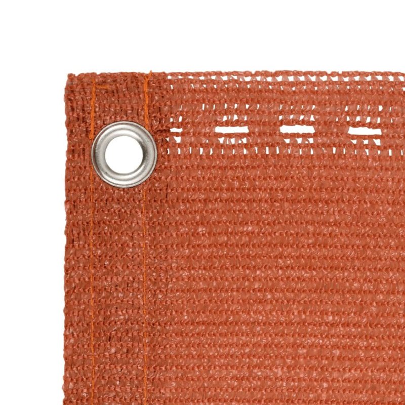 vidaXL Balkónová markíza oranžová 75x300 cm HDPE